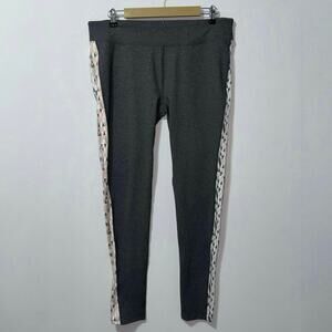 Soybu Gray Geometric print Athletic Leggings women’s Size XXL